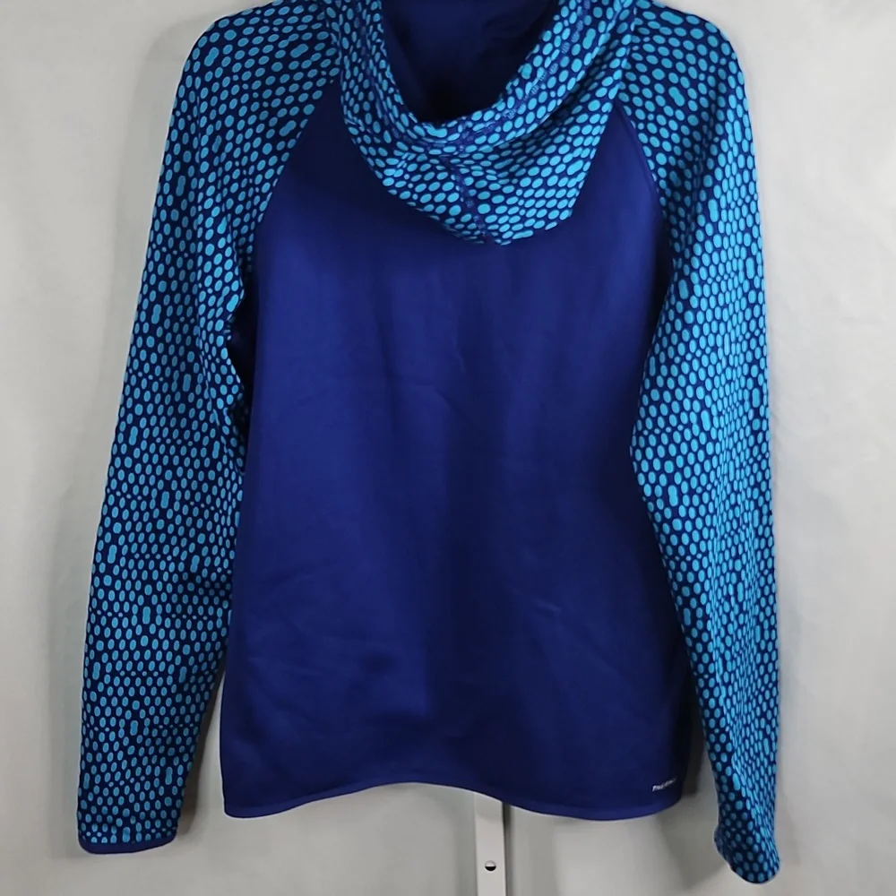 Nike Mens Just Do It Therma-Fit Blue Pullover Hoodie Size Medium - Picture 7 of 7